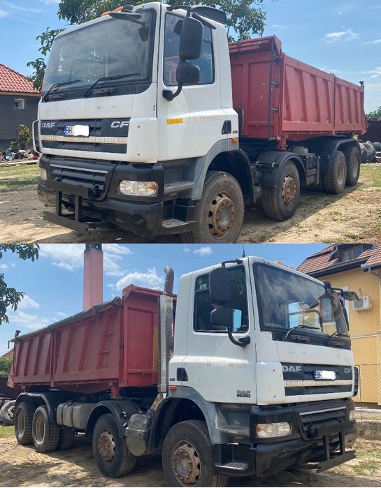 Vând sau schimb 8x4 DAF CF 85 An fabricație 2007