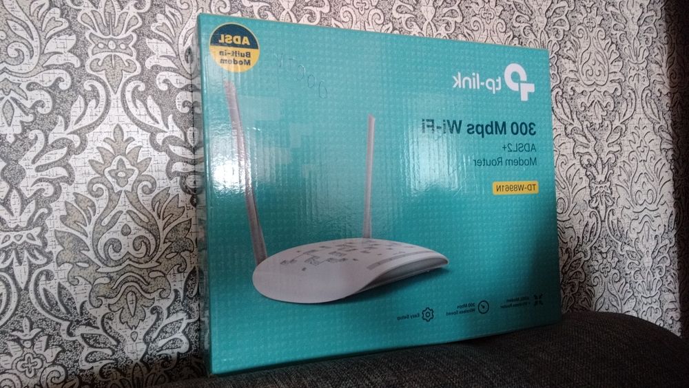 Продам Ptp-link ADSL2+ модем роутер