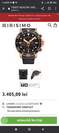 Ceas Tissot Seastar 1000 rose-gold