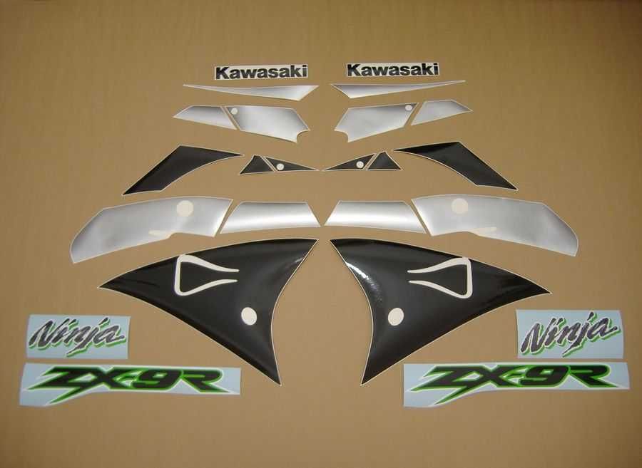 Стикери Kawasaki ZX9R 1994-2003 ninja 2000 кавазаки зх9р 1999 лепенки