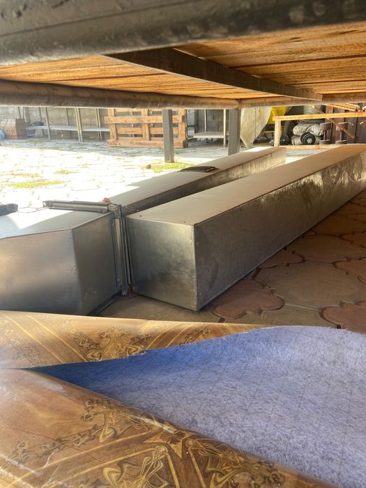 Вытежка с трубой