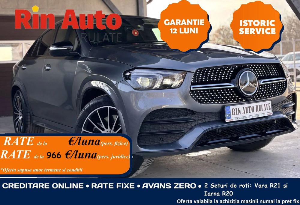 Mercedes-Benz GLE Coupe 3.0 Diesel AMG~ Posibilitate Vanzare si in rate Credit Leasing TVA 21%