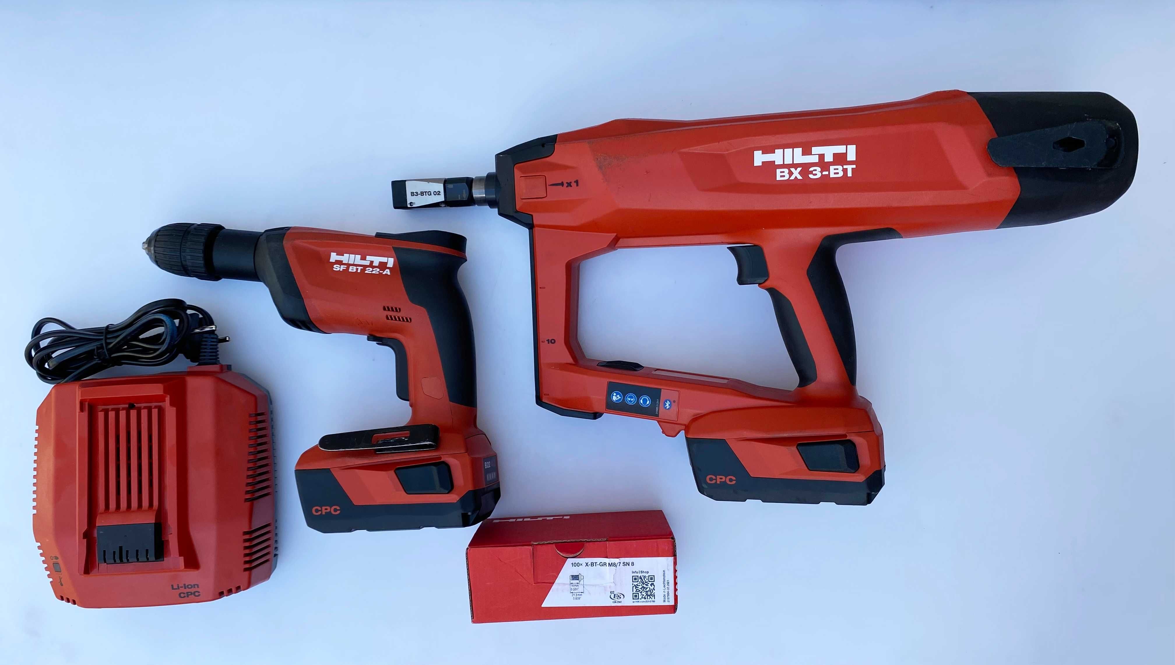 Hilti BX3-BT Kit - Акумулаторен пистолет