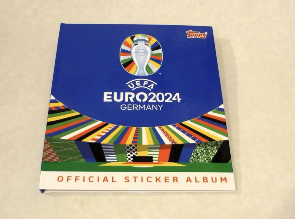 Topps Euro 2024 Germania Album Hardcover Nou Gol Cutie 100 plicuri