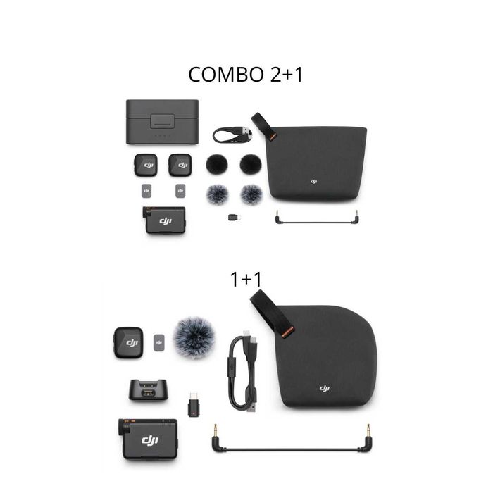 DJI Mic Mini combo (2 TX+ 1 RX) / DJI Mic Mini (1 TX+ 1 RX) (новые)