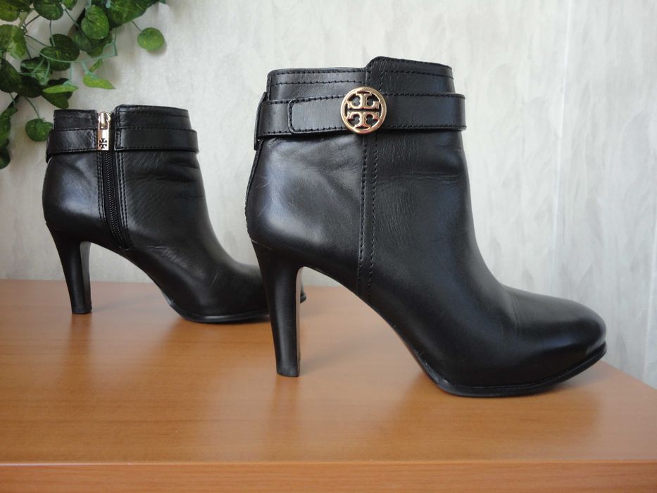 N37,5 Torry Burch/естествена кожа/дамски боти