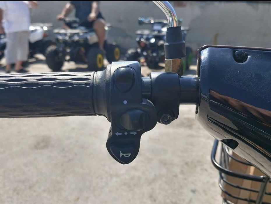 Двуместна Електрическа Триколка Max Motors 1500W 20AH  Brоwn