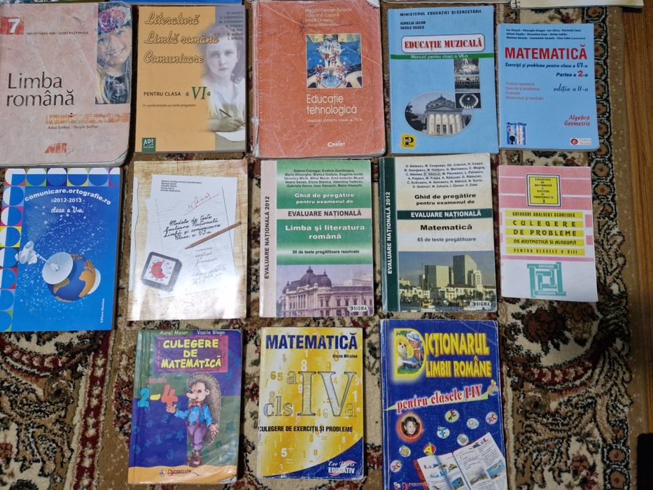Manuale si culegerei pentru clasa a 4 a, a 5, 6, 7, 8 a - IV V VI VII