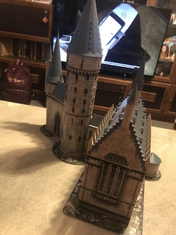 3D пъзел Хари Потър замъците Ravensburger & Gogwarts