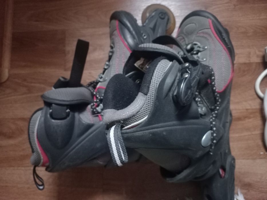 Ролики полупрофессиональные, роликовые коньки