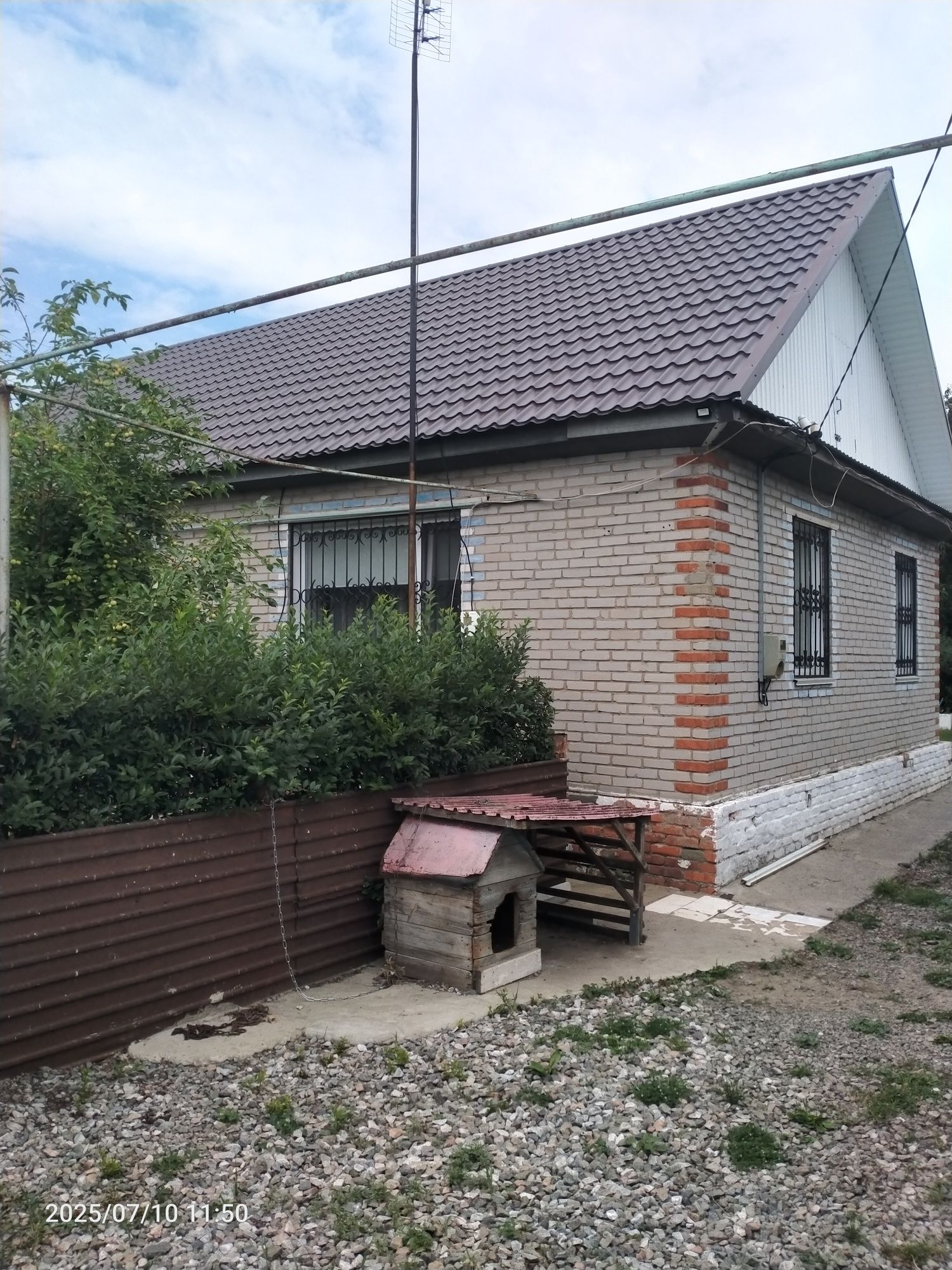 Продам дом с. Октябрьское ( Казахстанец)