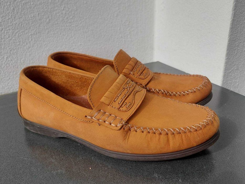 HUSH PUPPIES-Оригинални мокасини Естествена кожа-41 номер