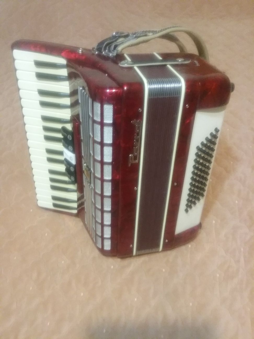 Acordeon Parrot cu 60 de basi nou