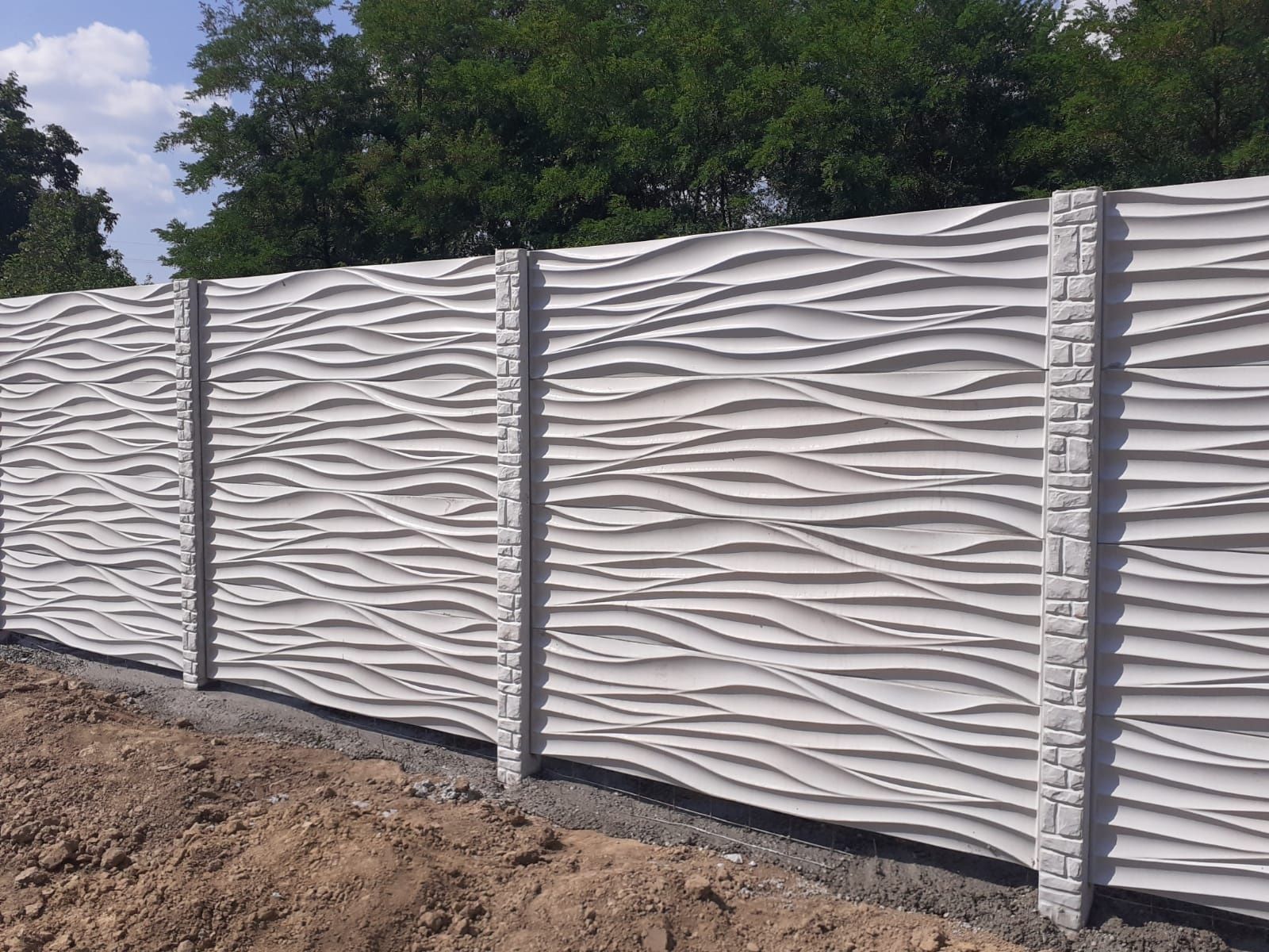 Gard beton garduri placi beton montaj București Dâmbovița Arge Prahova