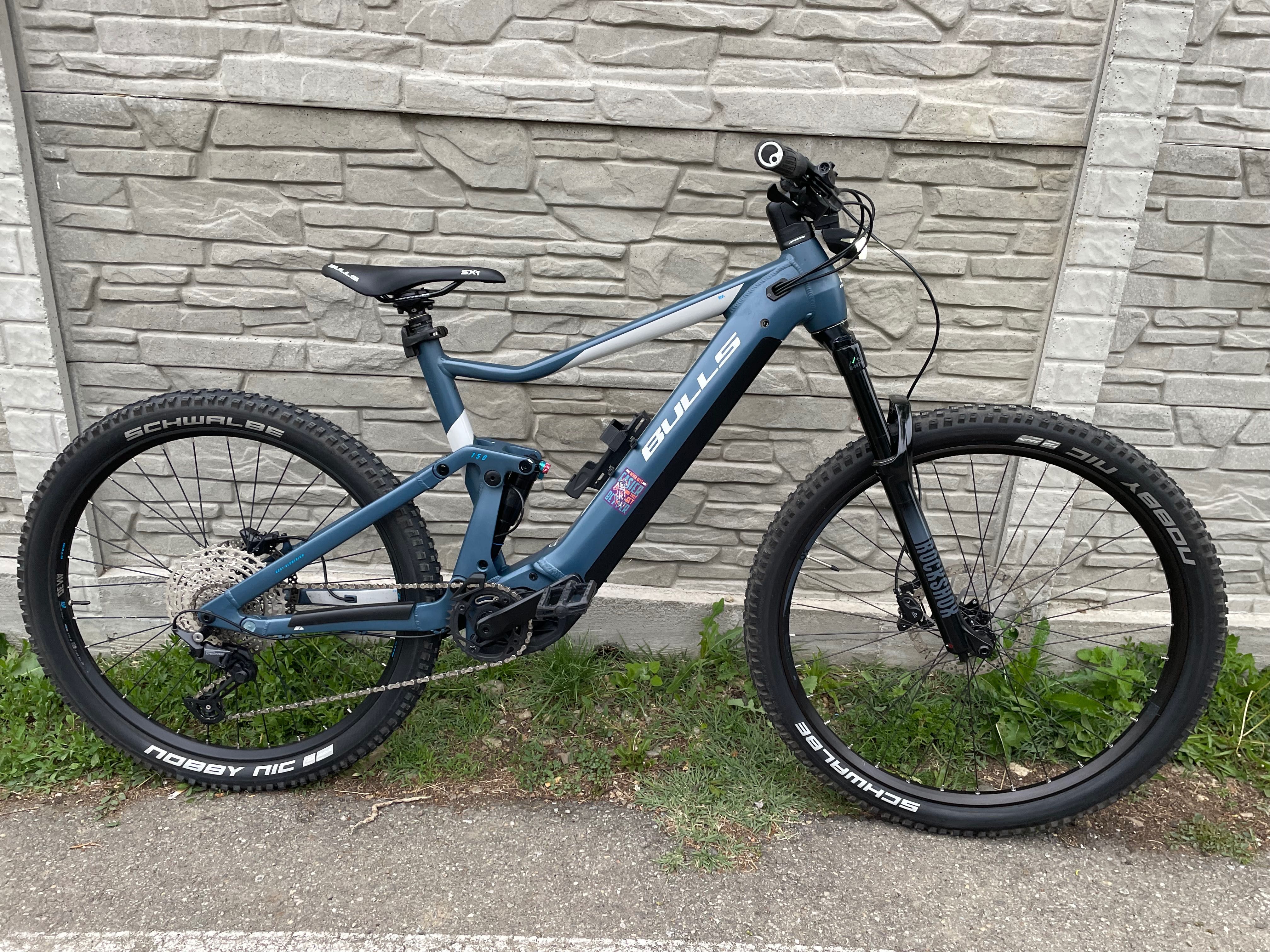 Bicicletă electrică full suspension Bosch CX Smart Bulls