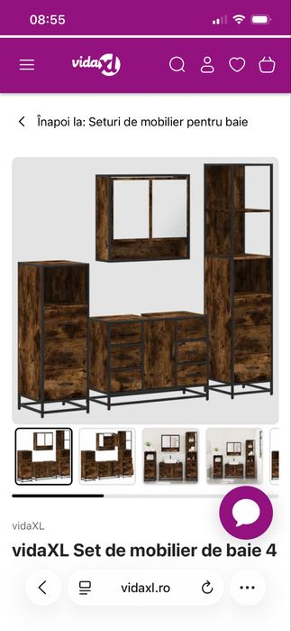 Mobilier baie + lavoar