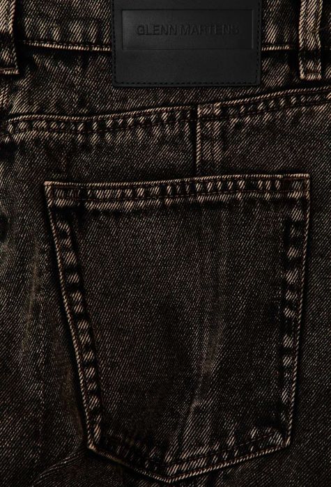 Glenn Martens: Fustă evazată din denim 44