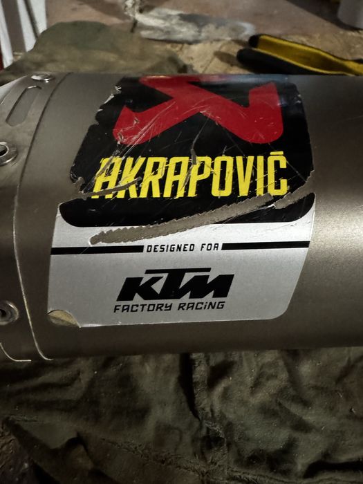 Toba Akrapovic ktm sxf 250/350 2016-2019