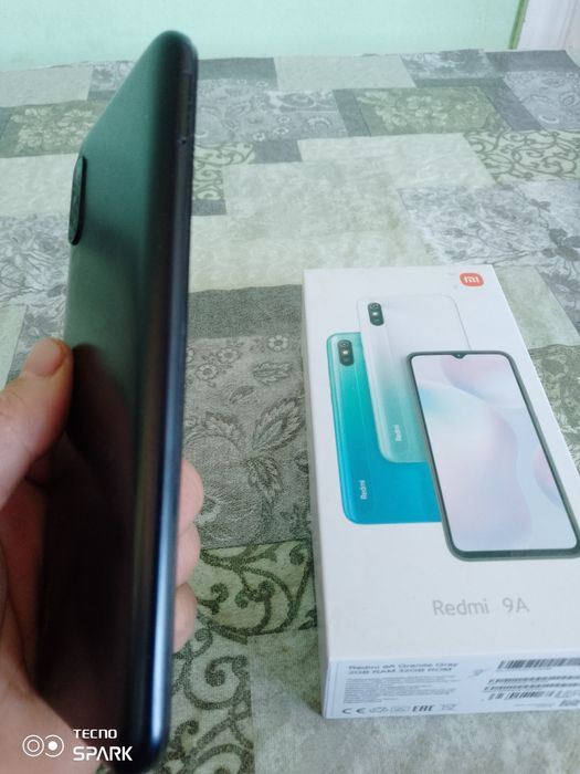Redmi 9a holati yaxshi karopkasi bor ayol kishi ishlatgan ishlashi zur