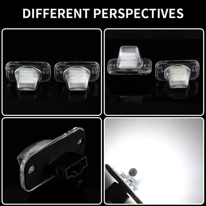 Плафони LED №5065-10 за регистрационен номер VW T4 90-03 Transporter S