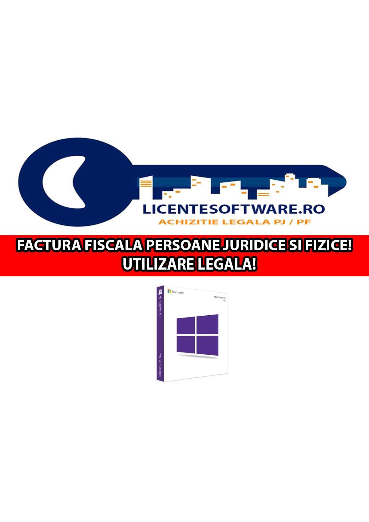 Licente 100% Retail: Windows 10 PRO / HOME - Legal!