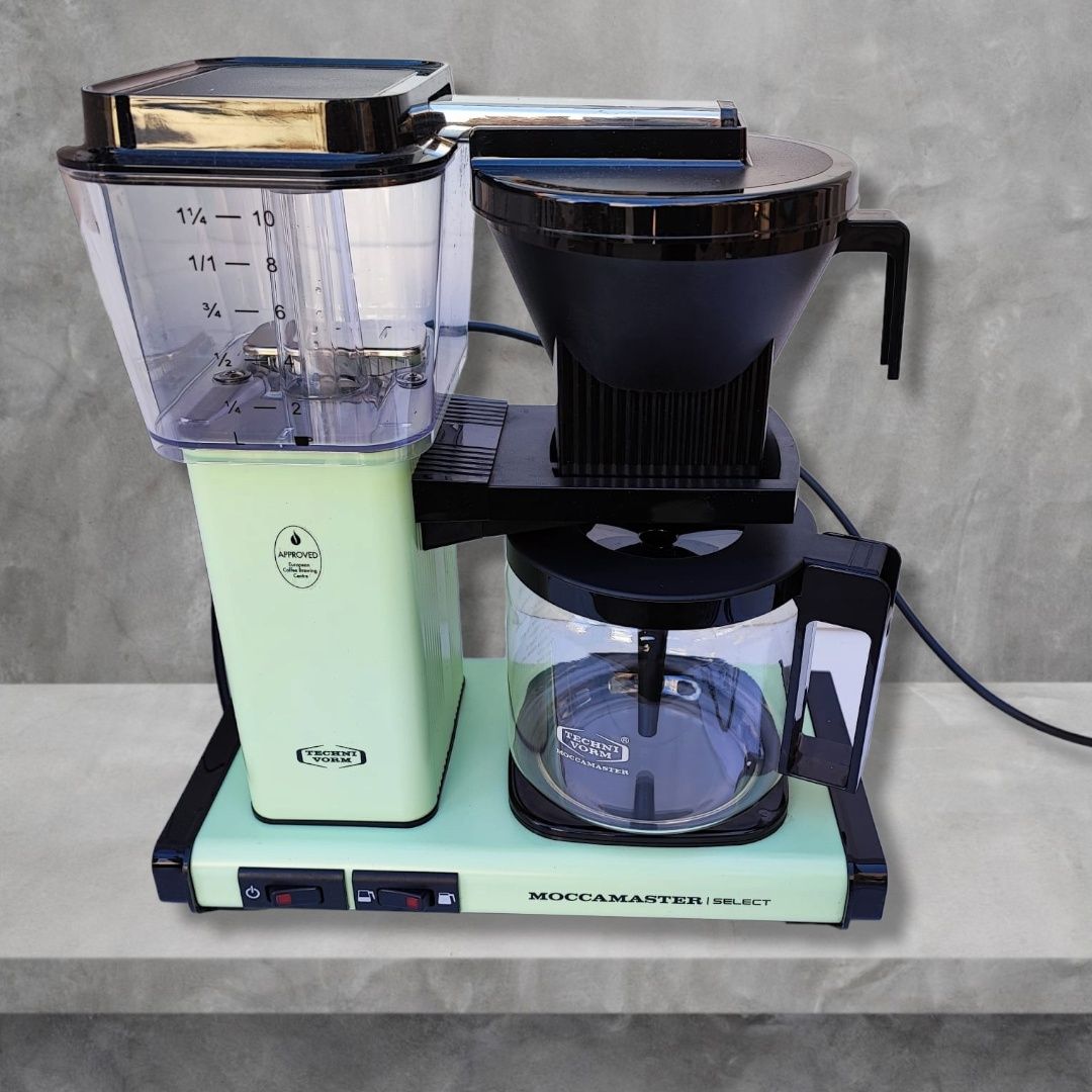 Cafetiera Moccamaster Select, 1520 W, 1.25 L, Verde deschis