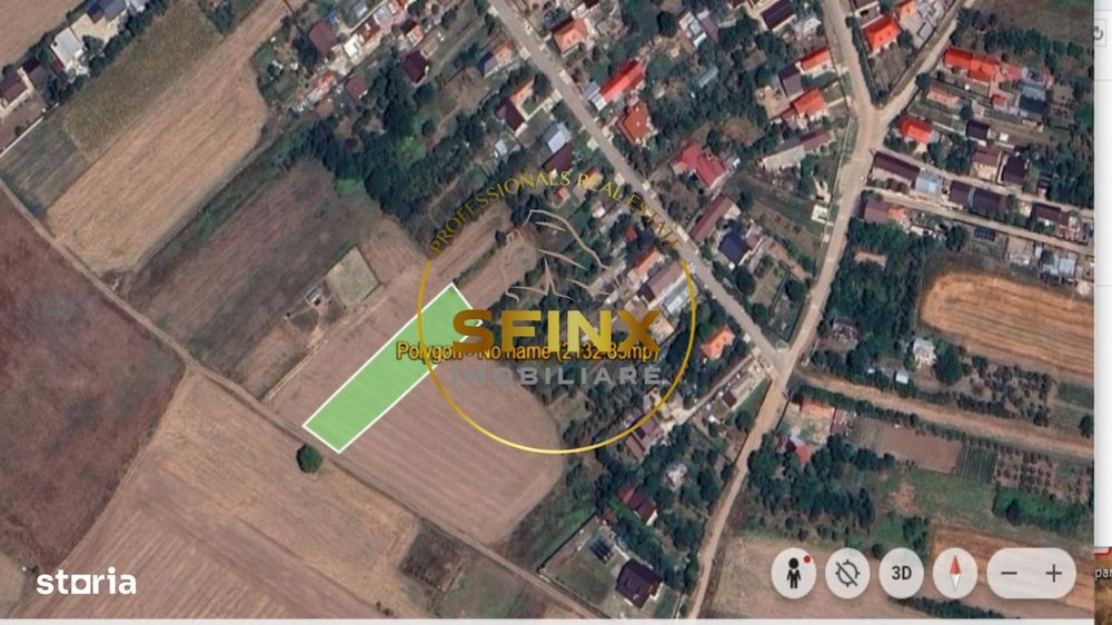 Teren intravilan arabil Petrachioaia 2133mp