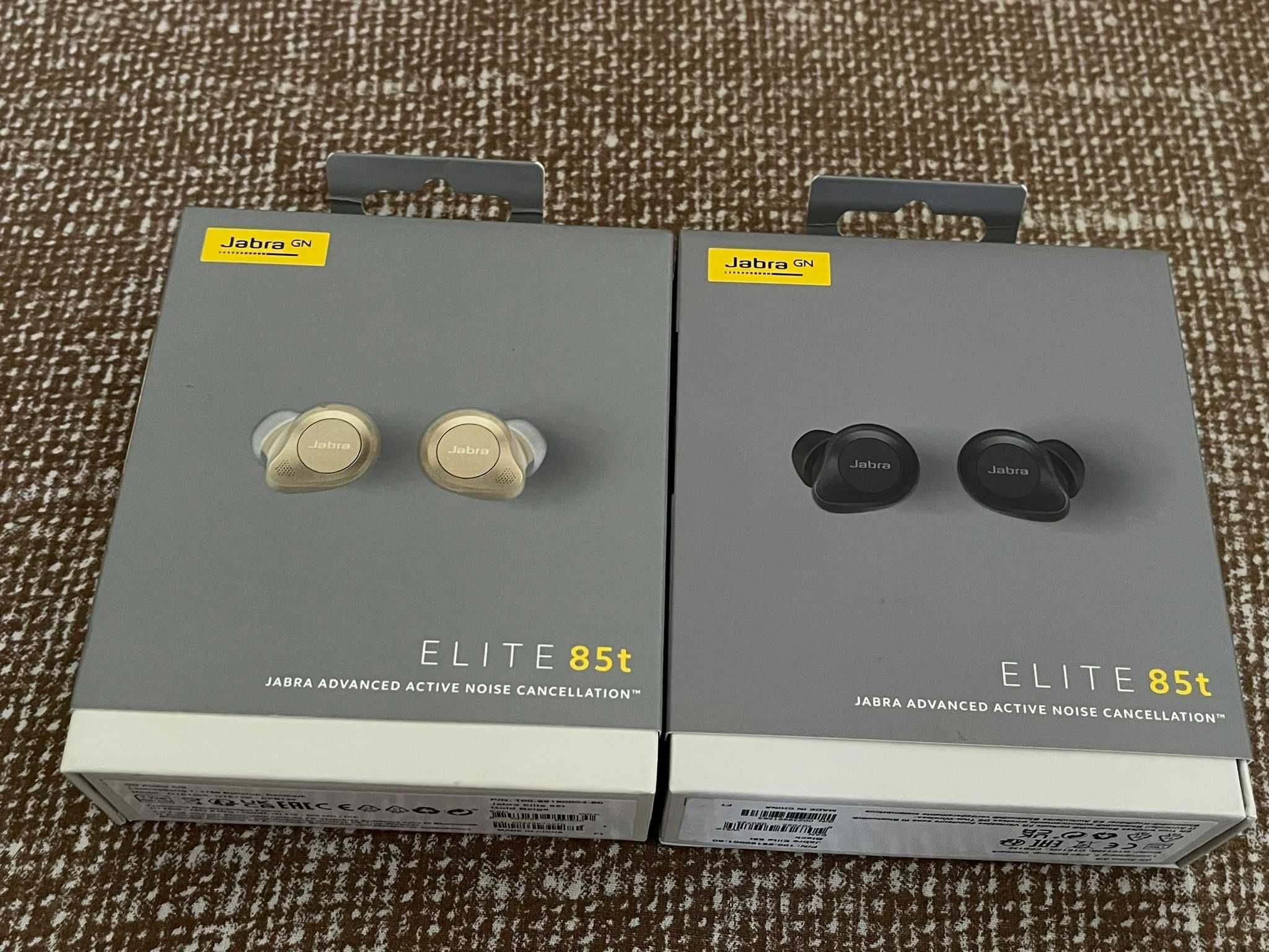 Vand Earbuds Jabra Elite 85t Black sigilate.