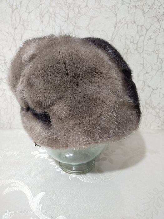 Норковая новая шапка