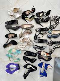 Zara , bershka , celine,  сандали  , високи обувки 37.5/39 номер