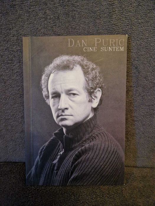 Memorabilia Cine suntem Dan Puric semnat personal autograf semnatura