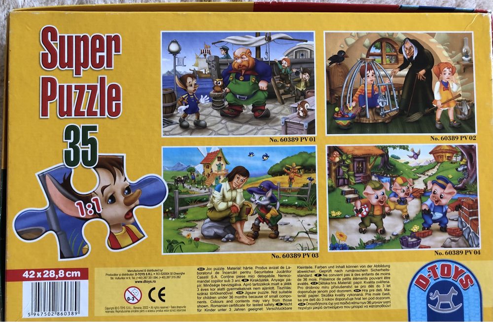 Super puzzle Hansel si greter