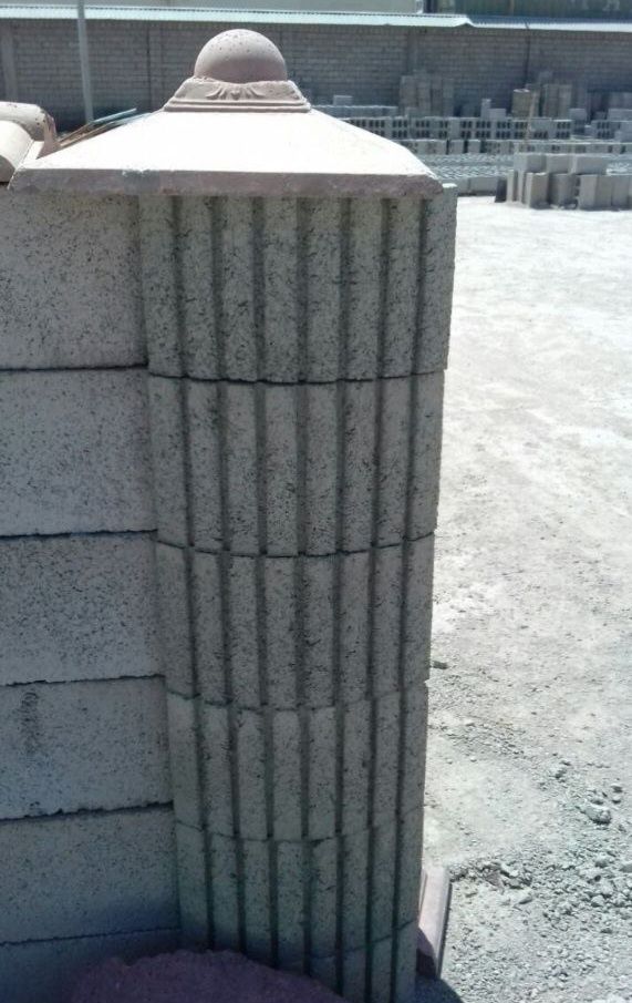 Шлакaблок облицовочный