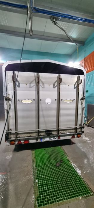 Remorca de aluminiu transport 3 cai Raritate roti pe 10 germania