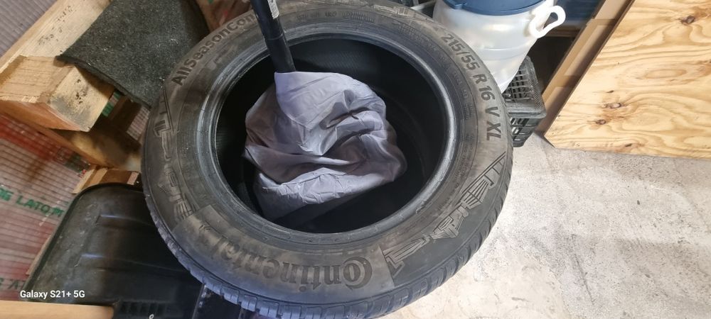 215 55 16 Continental All season 97V XL