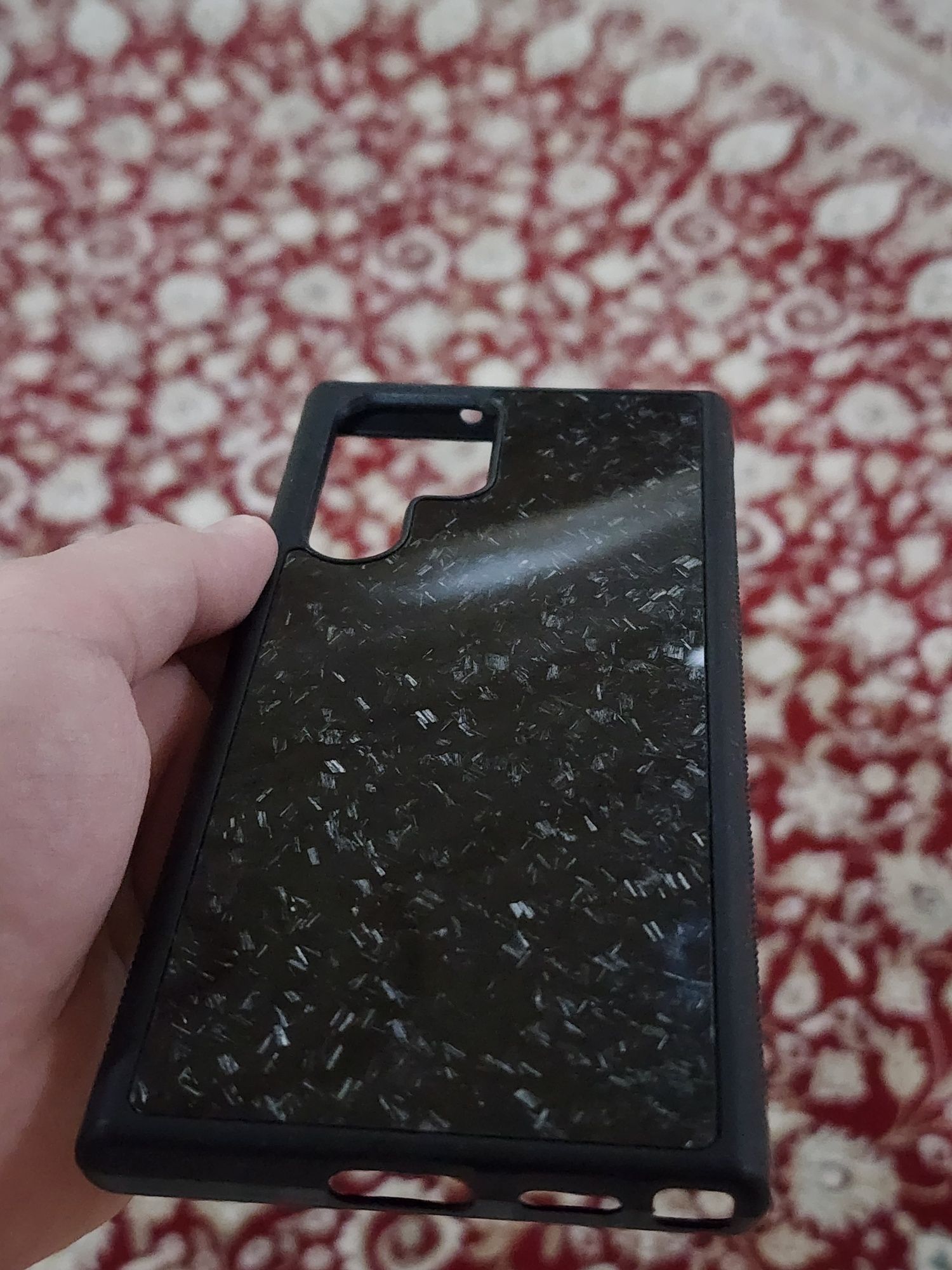 Карбоновый чехол для Samsung s22 ultra