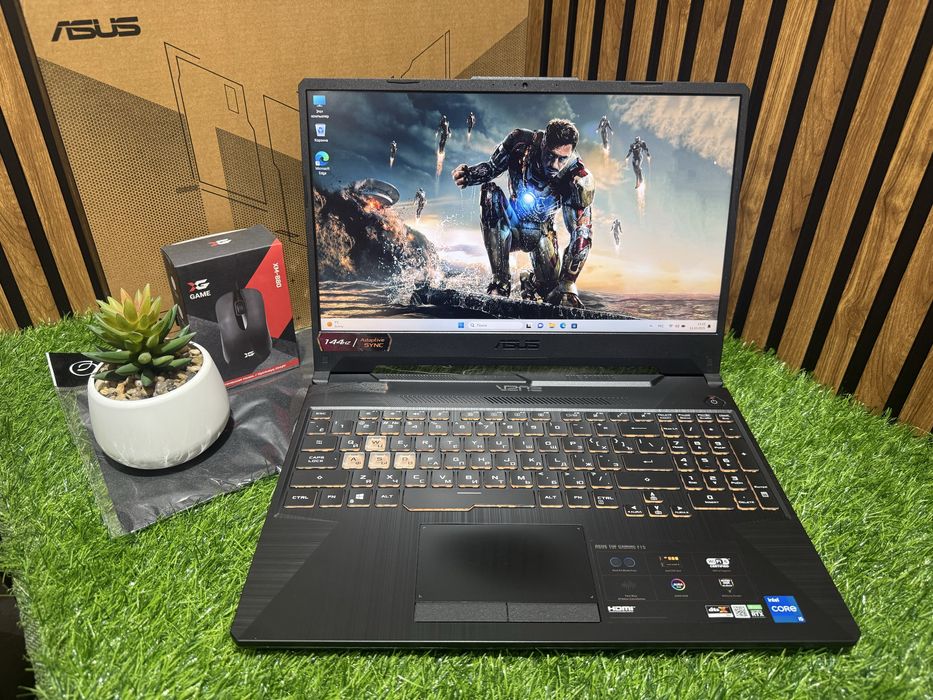 Мощный Игровой Ноутбук Asus TUF Gaming F15 Core i5-11|Ram16|RTX3060|