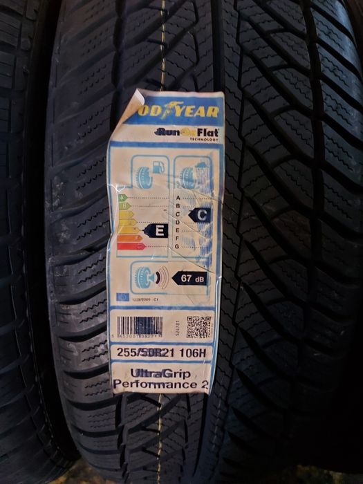 255 50 21 Goodyear DOT 2018 iarna runflat NOI
