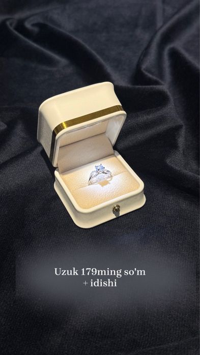 Sovga uchun kumush uzuk