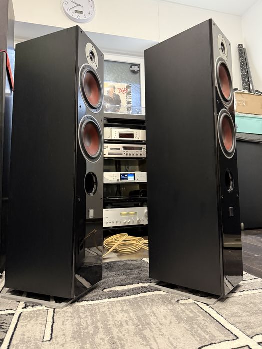 Dali Zensor 7,Piano Black Face,Negre,150W,Difz De 18Cm/7”aimpecabile