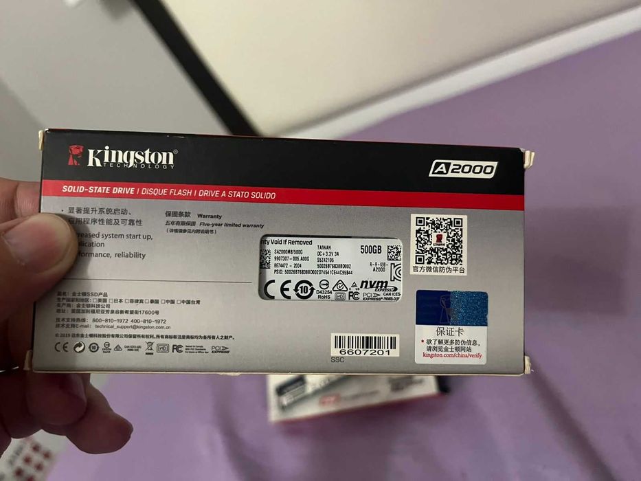 SSD диск Kingston А2000 SA2000M8/500G