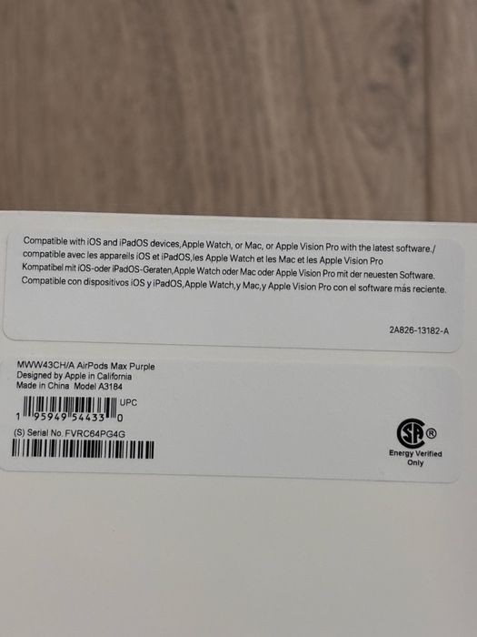 airpods max cu dovada achizitiei in privat