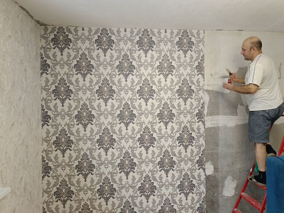 Поклейка обоев укладка ламината