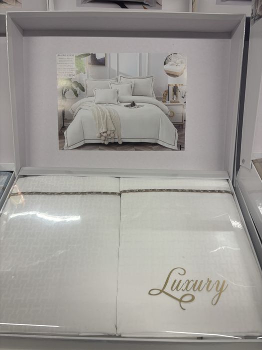 Lenjerii de pat premium din bumbac satinat