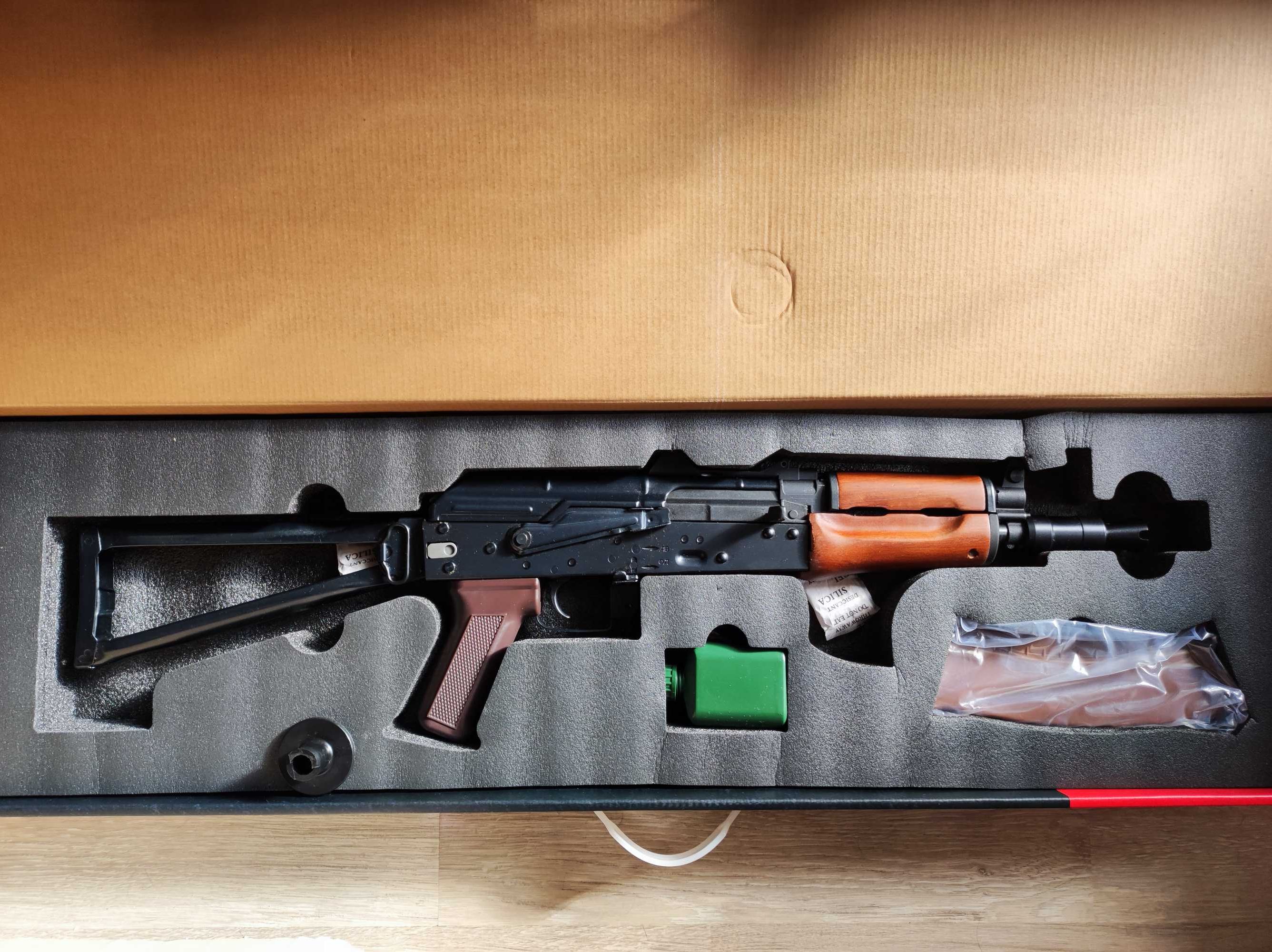 Replica airsoft AK noua, E&L ELS-74UN Essential (AKS-74U Krinkov)