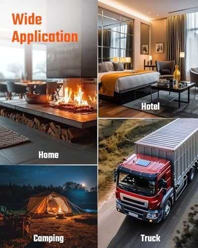 Нов Преносим CO детектор, бърза реакция 0.3s, до 1000 PPM Аларма дом