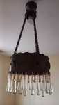 Lustra vintage cupru