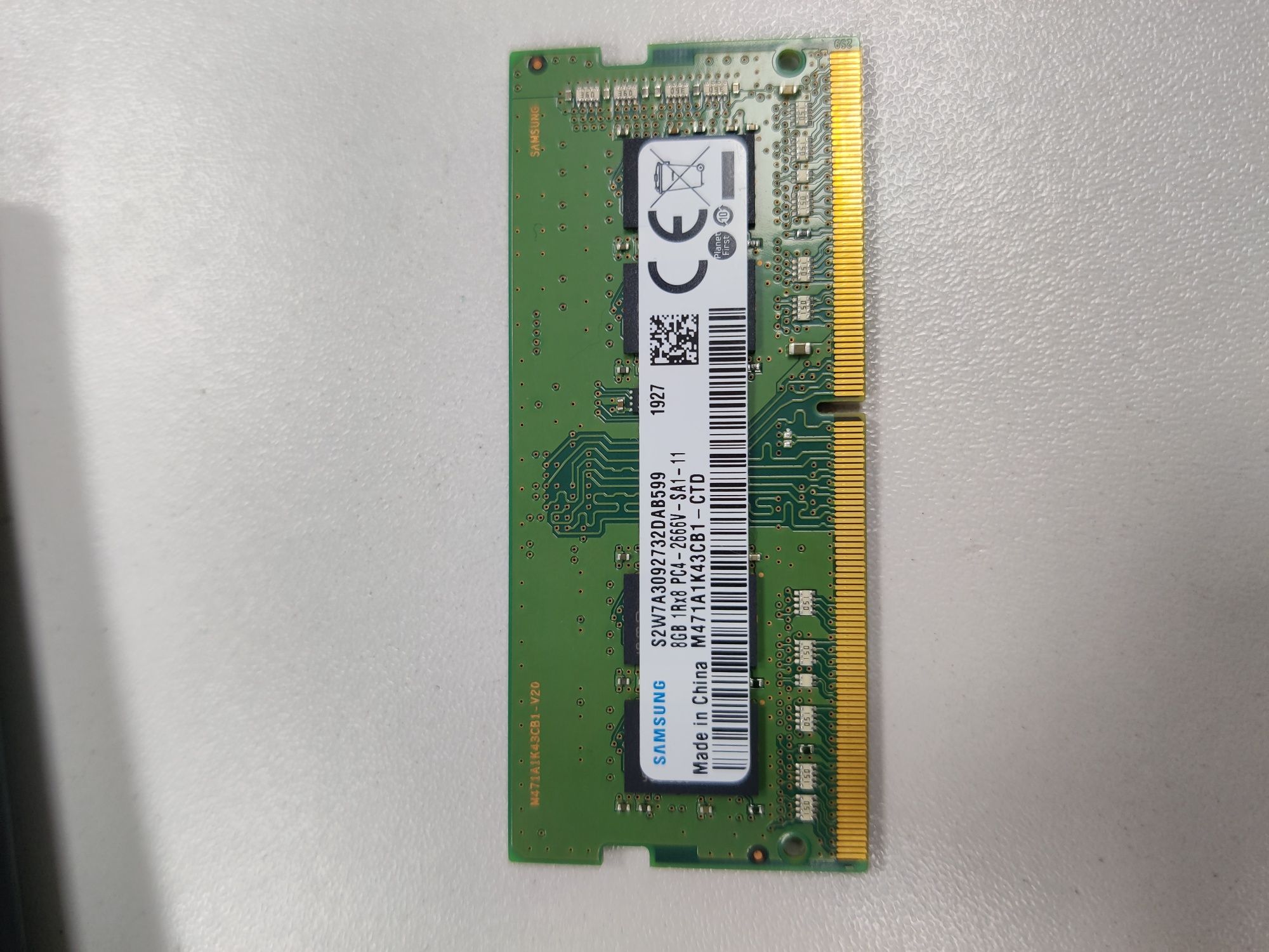 Оперативная память DDR-4, 8Gb, 2666 MGz, SODIMM