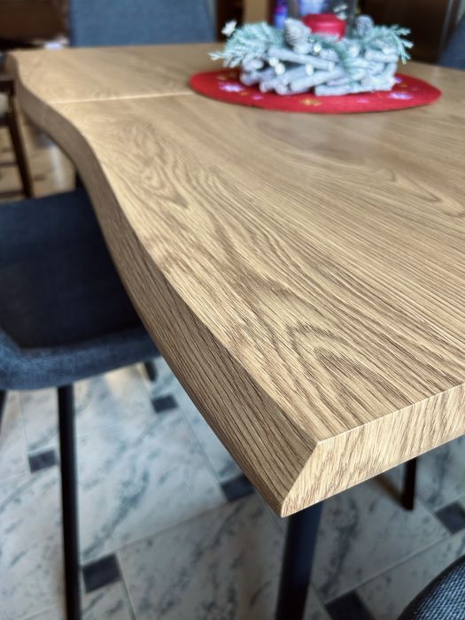 Трапезна маса Fresno, 120(180)x80, дъб