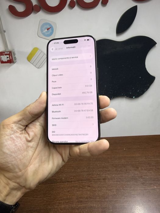 Vand Iphone 15 Pro 512Gb Black